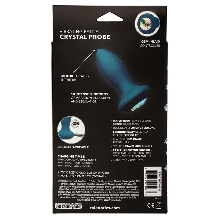 Power Gem Vibrating Petite Crystal Probe