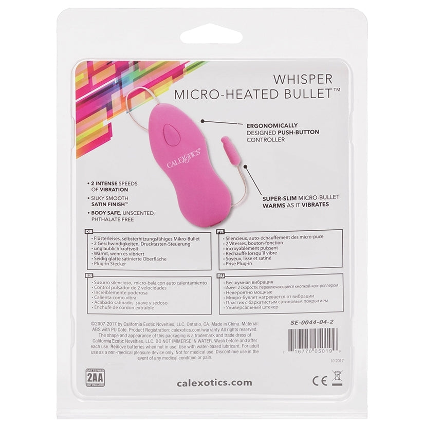 Classic Whisper Micro-Heated Bullet