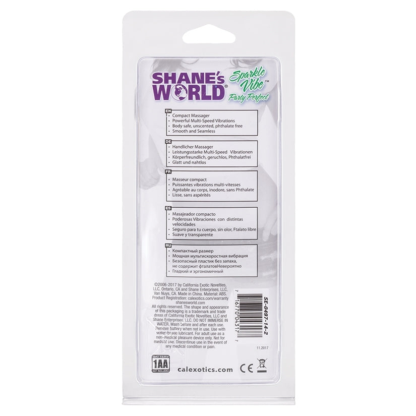 Shane's World Sparkle Vibe 4.5"