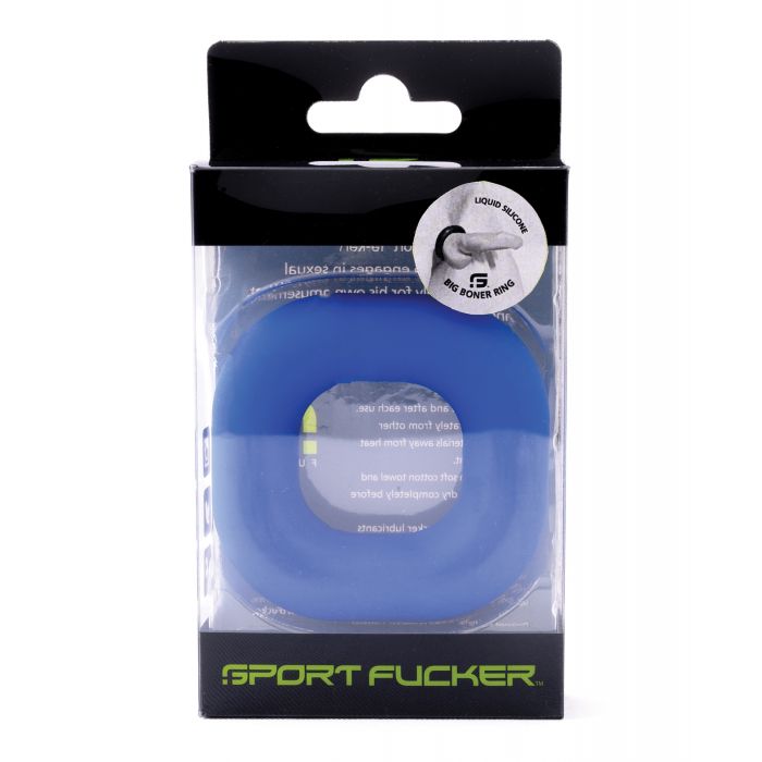 Sport Fucker Big Boner Ring - Blue