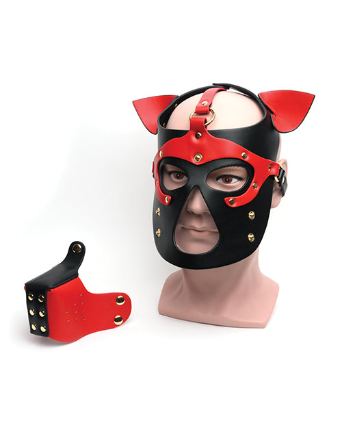 665 Bondage Pup Hood - O/S