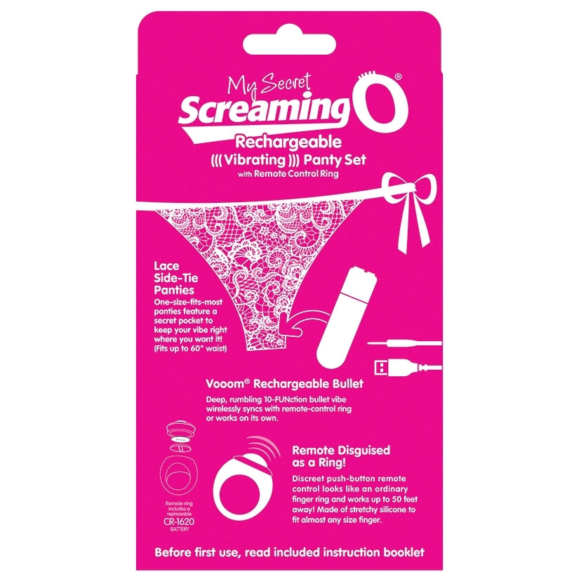 My Secret Charged Remote Control Panty Vibe