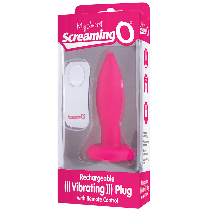 Screaming O My Secret Remote Vibrating Plug