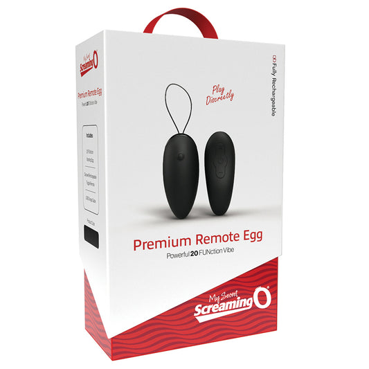My Secret Premium Remote Egg-Black