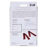 S&M Enchanted Silky Sash Restraints