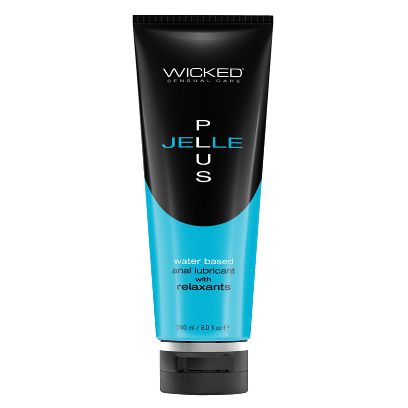 Wicked Aqua Jelle Plus Anal Lubricant with Relaxants