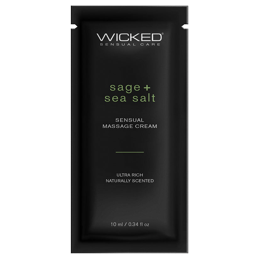 Wicked Sensual Massage Cream 10ml Foil