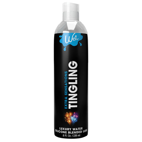 Wet Extra Sensations Tingling Water / Silicone Blend Based Lubricant