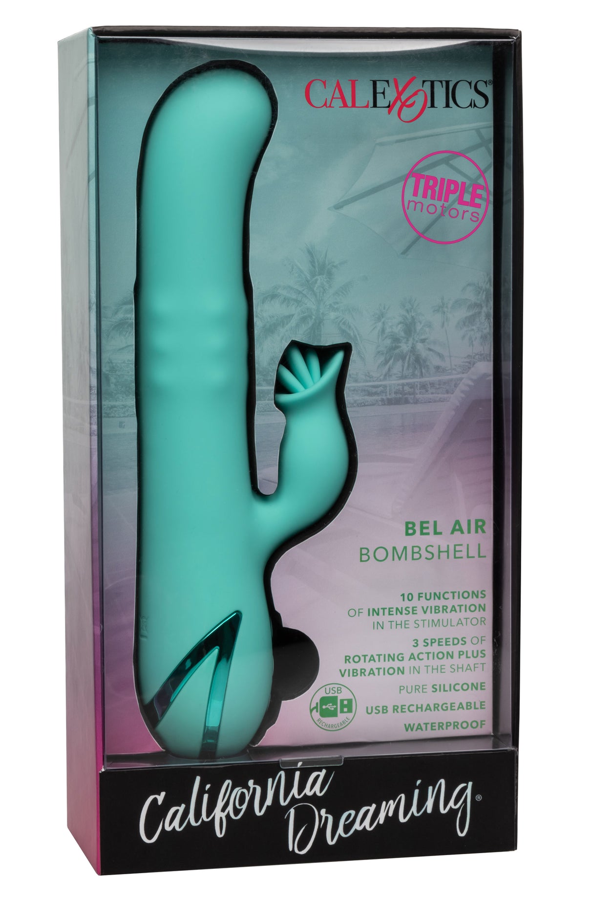 California Dreaming Bel Air Bombshell - Teal