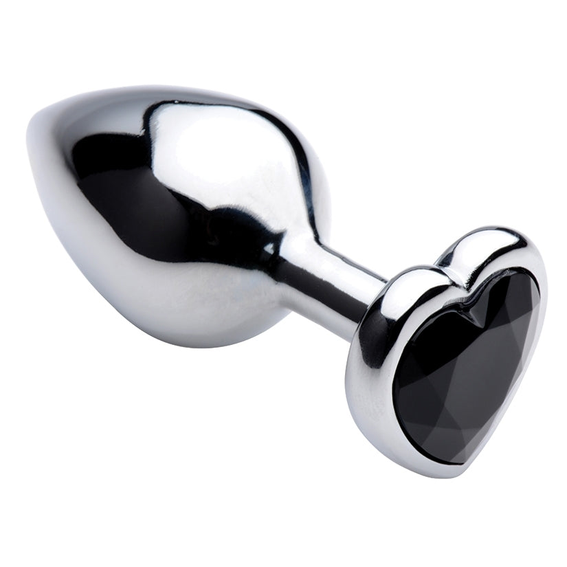 Booty Sparks Black Heart Gem Anal Plug