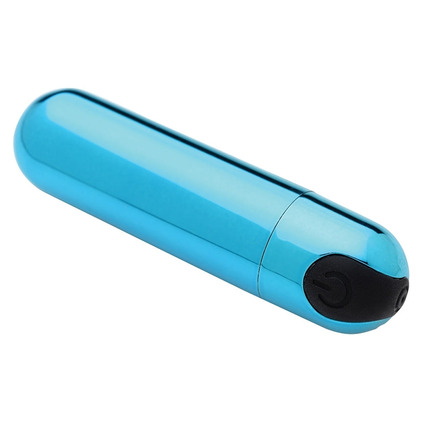 Bang! 10X Rechargeable Vibrating Metallic Bullet