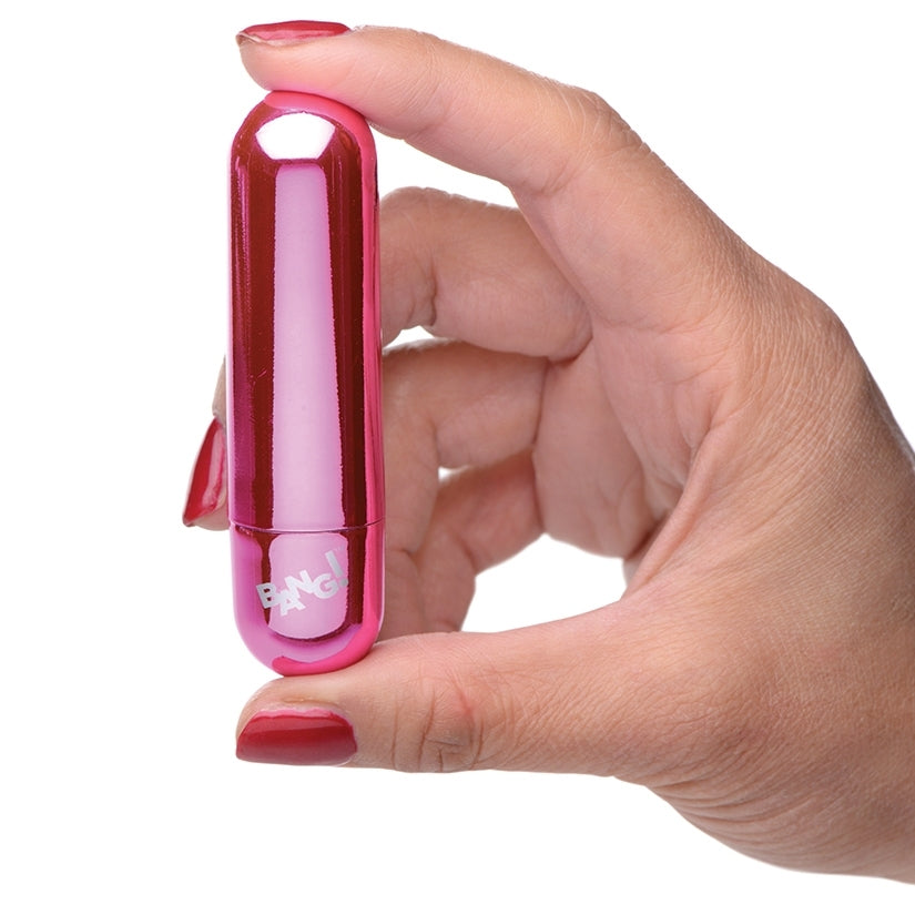 Bang! 10X Rechargeable Vibrating Metallic Bullet