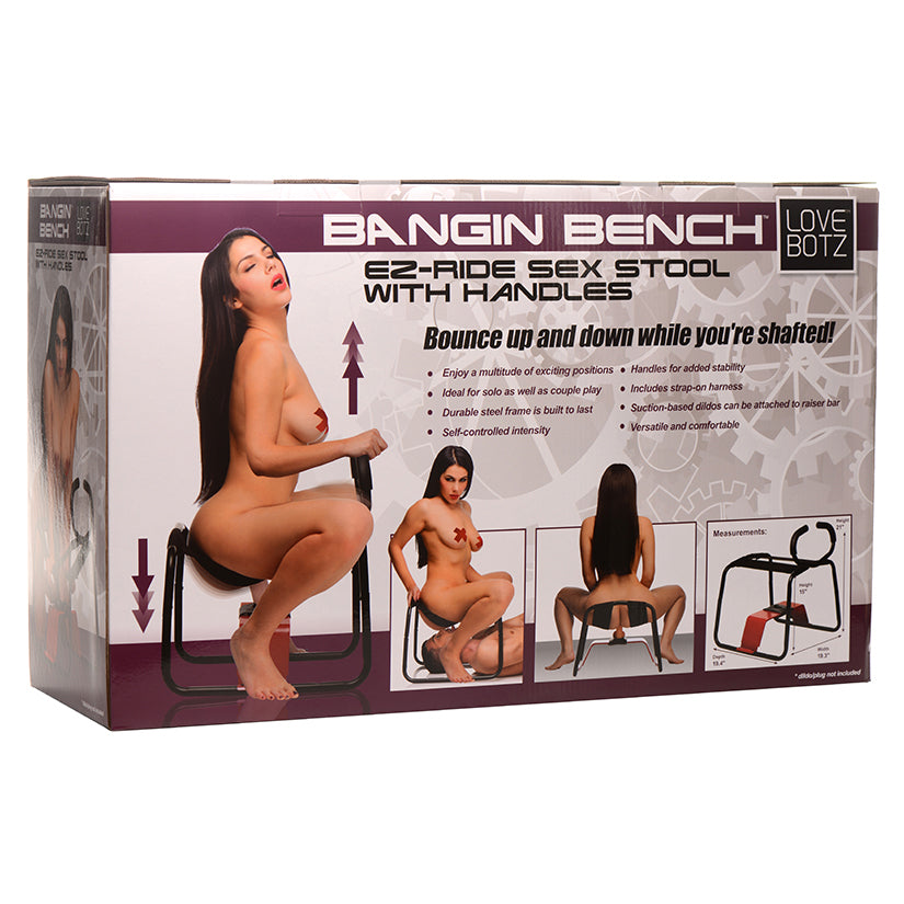 Bangin Bench EZ-Ride Sex Stool with Handles