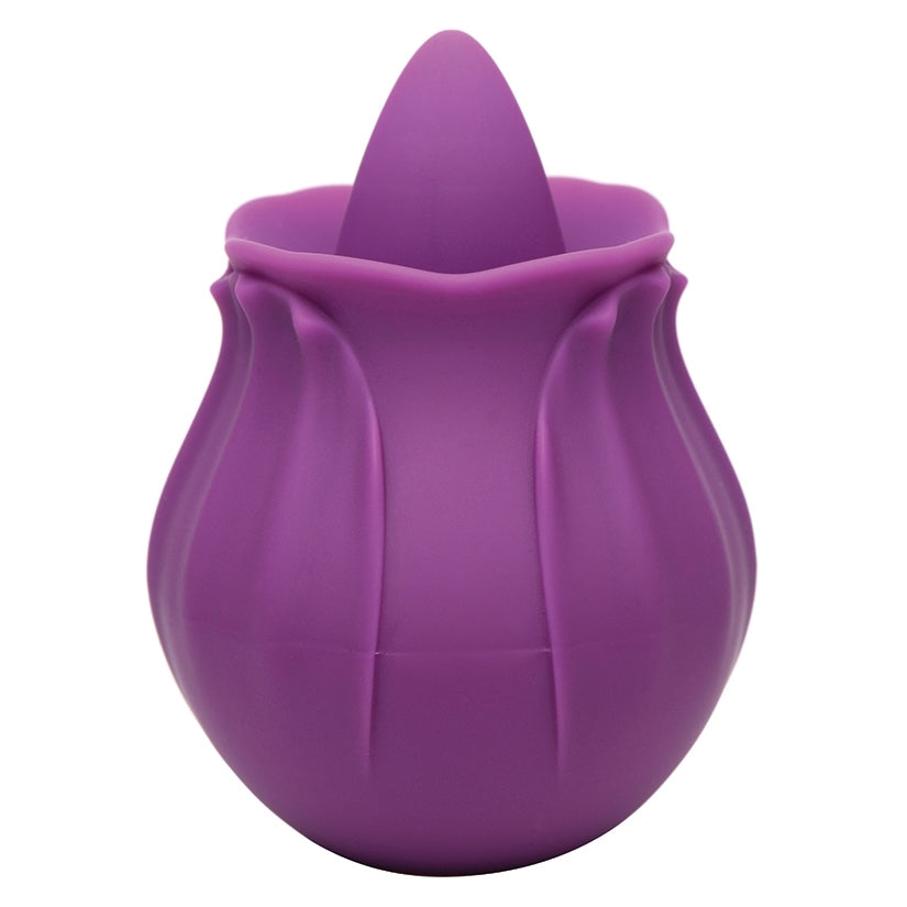 Bloomgasm 10x Clitoral Stimulator-Purple Rose