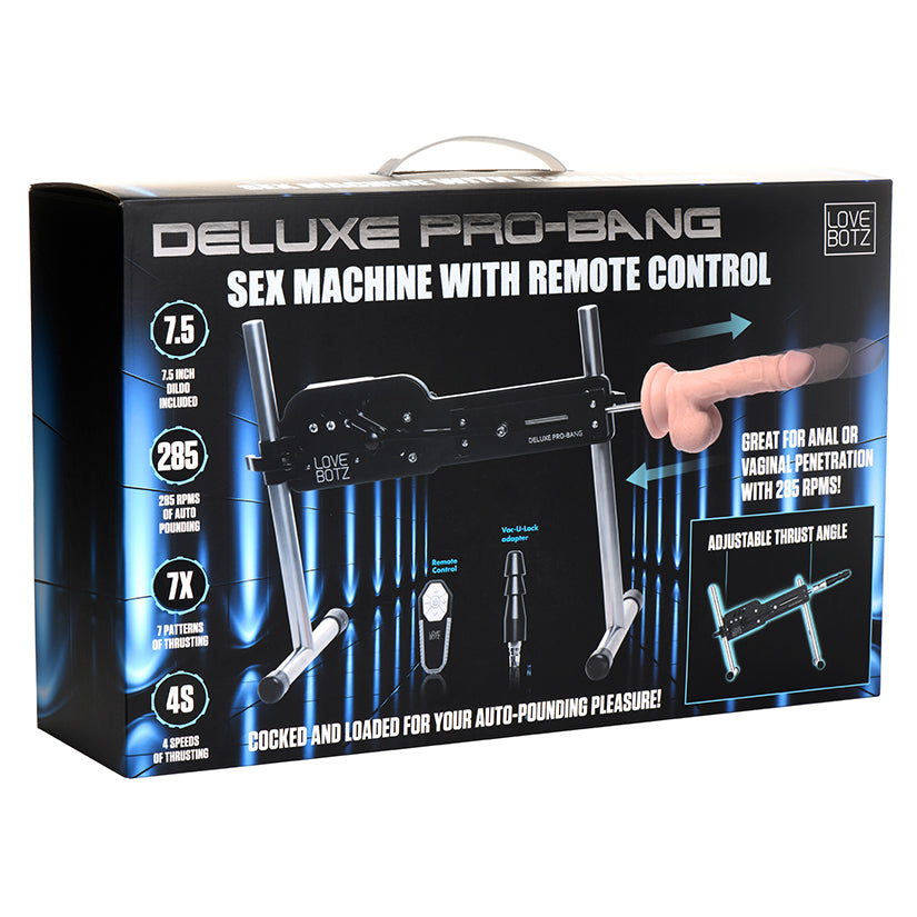 Deluxe Pro-Bang Sex Machine with Remote Control