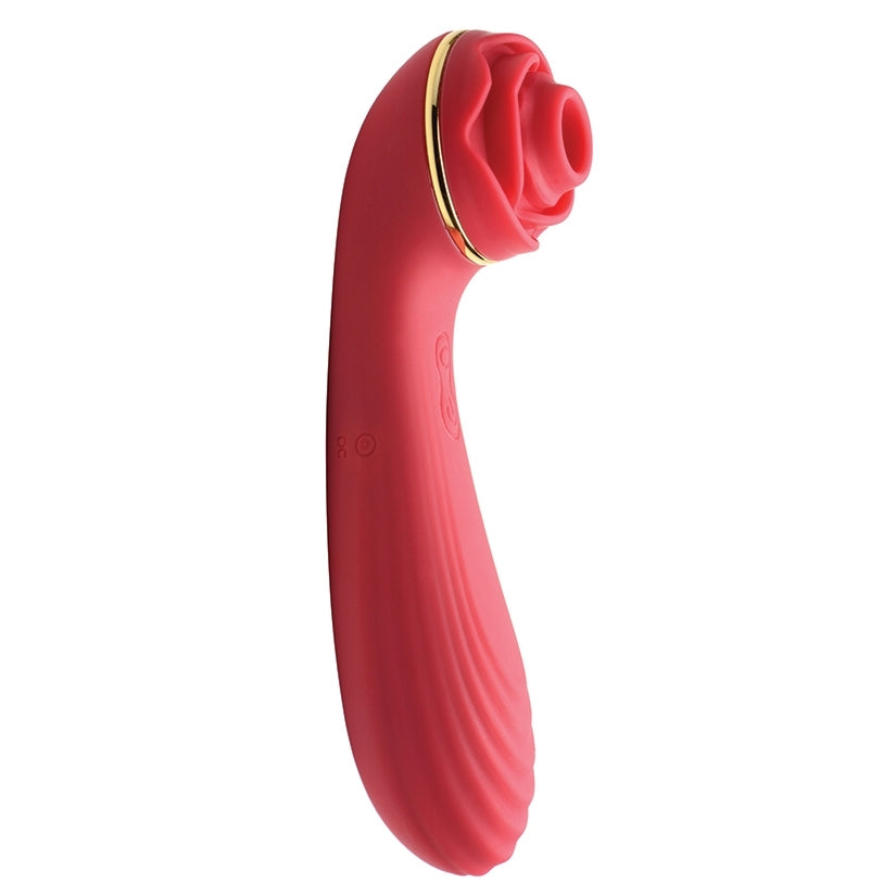 Bloomgasm Passion Petals 10X Silicone Suction Rose Vibrator