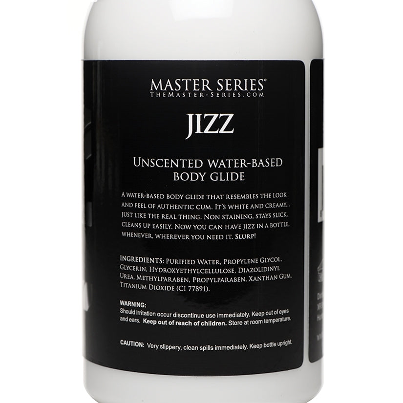 Master Series Jizz Unscented Water Based Lube 16oz