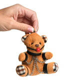 Master Series Teddy Bear Keychain-Gagged