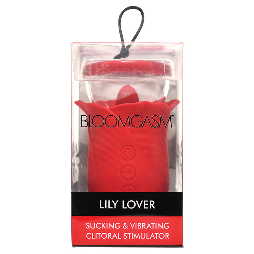 Bloomgasm Lily Lover Sucking & Vibrating Clitoral Stimulator