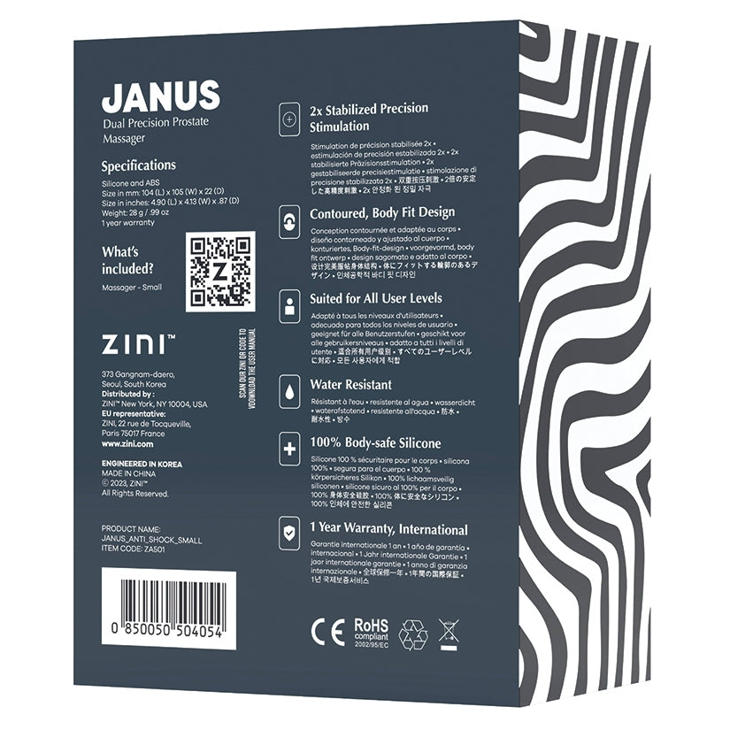 Zini Janus Antishock-Black Small