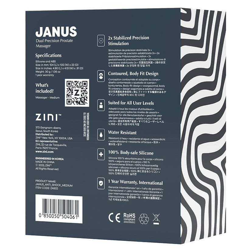 Zini Janus Antishock-Black Medium