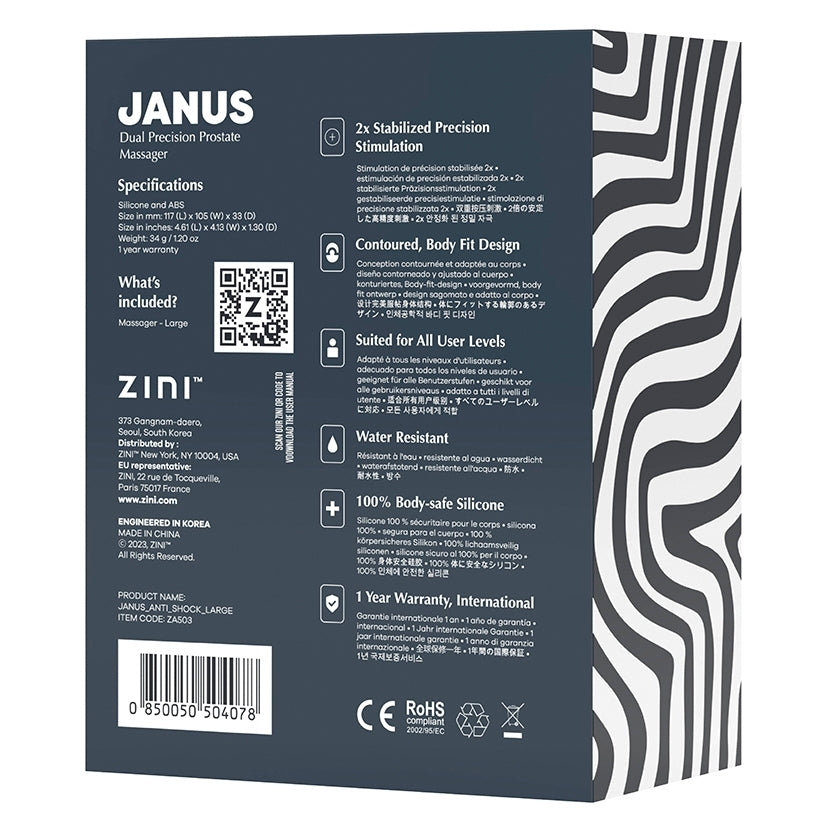 Zini Janus Antishock-Black Large