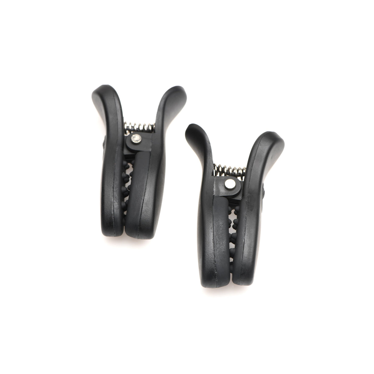 Dark Grip Vibrating Nipple Clamps