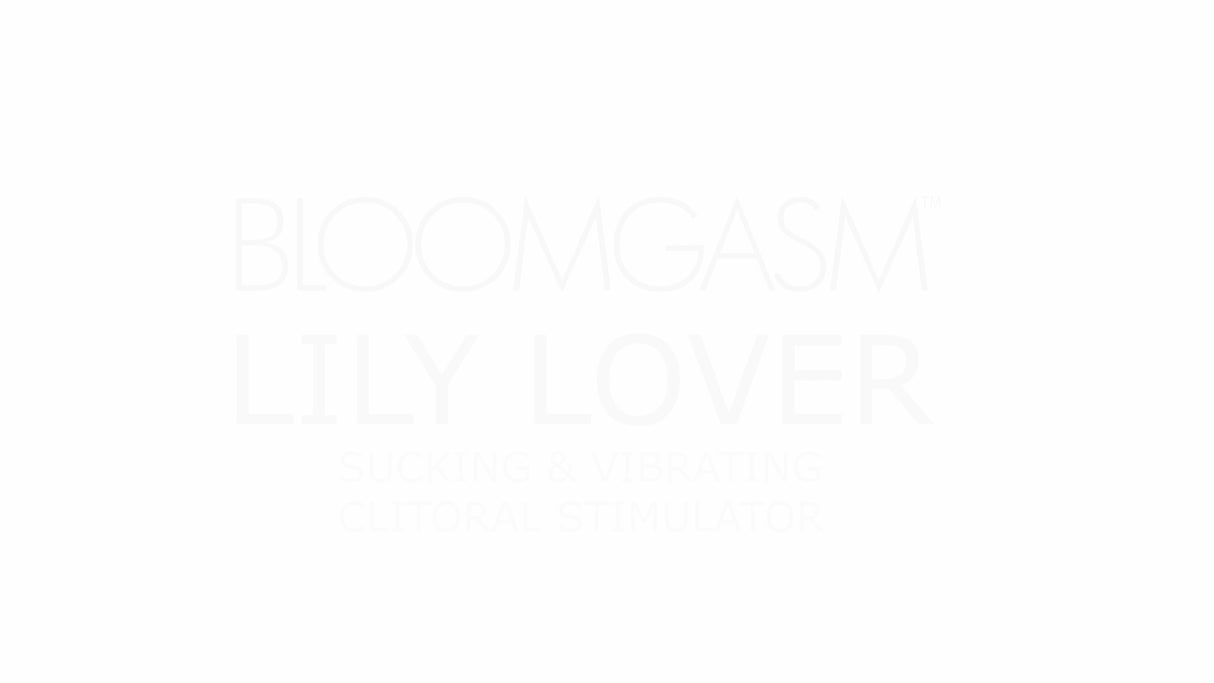 Bloomgasm Lily Lover Sucking & Vibrating Clitoral Stimulator