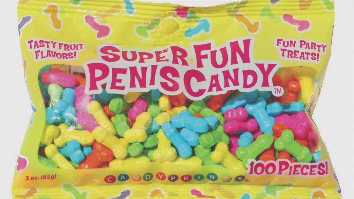 Super Fun Penis 3oz Candy Bag