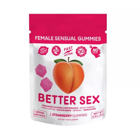 Female Sensual Gummy Pouch - Better Sex