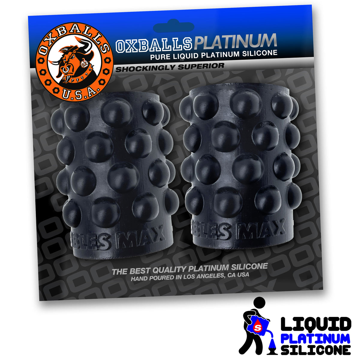 Bubbles Max Nipsuckers -  Black