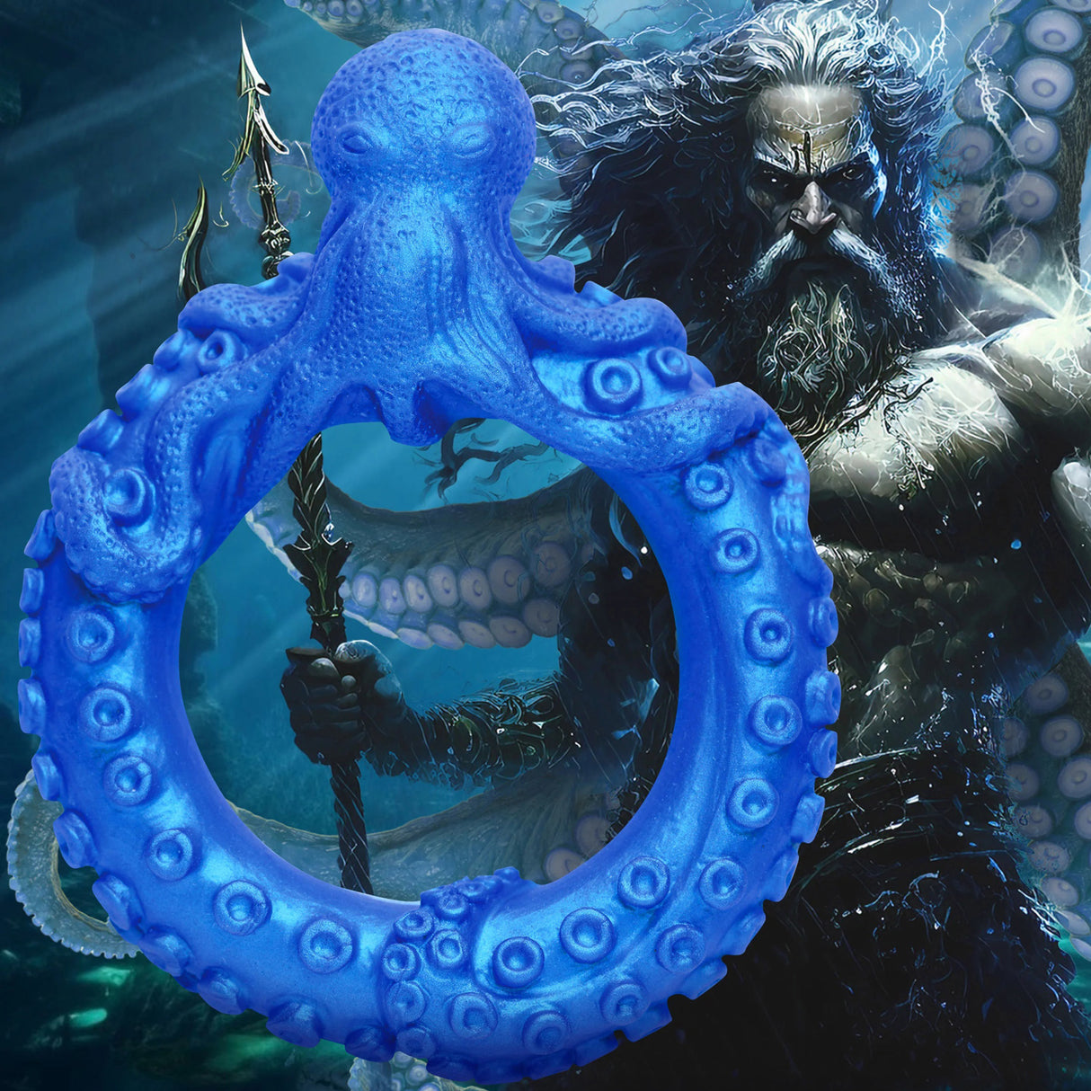 Creature Cocks Poseidon's Octo-Ring Silicone Cock Ring