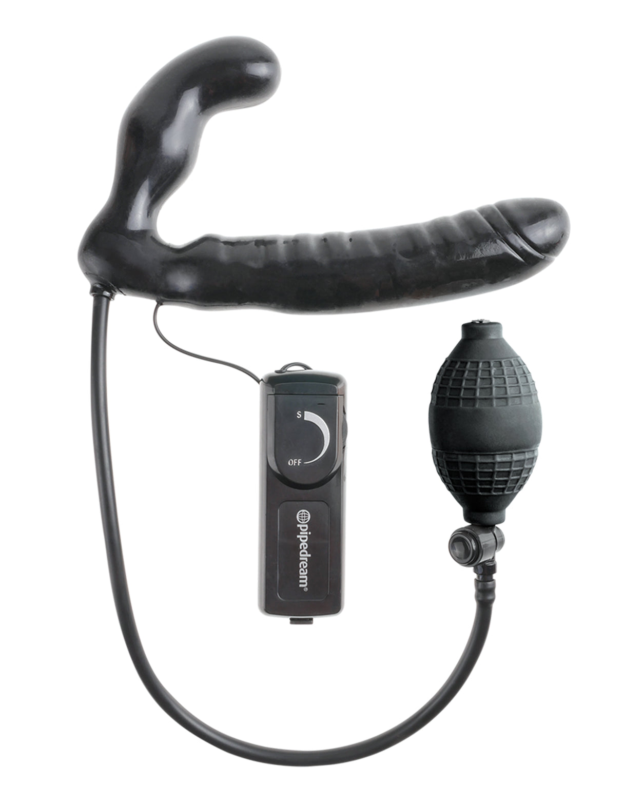 Fetish Fantasy Series Inflatable Vibrating  Strapless Strap-On
