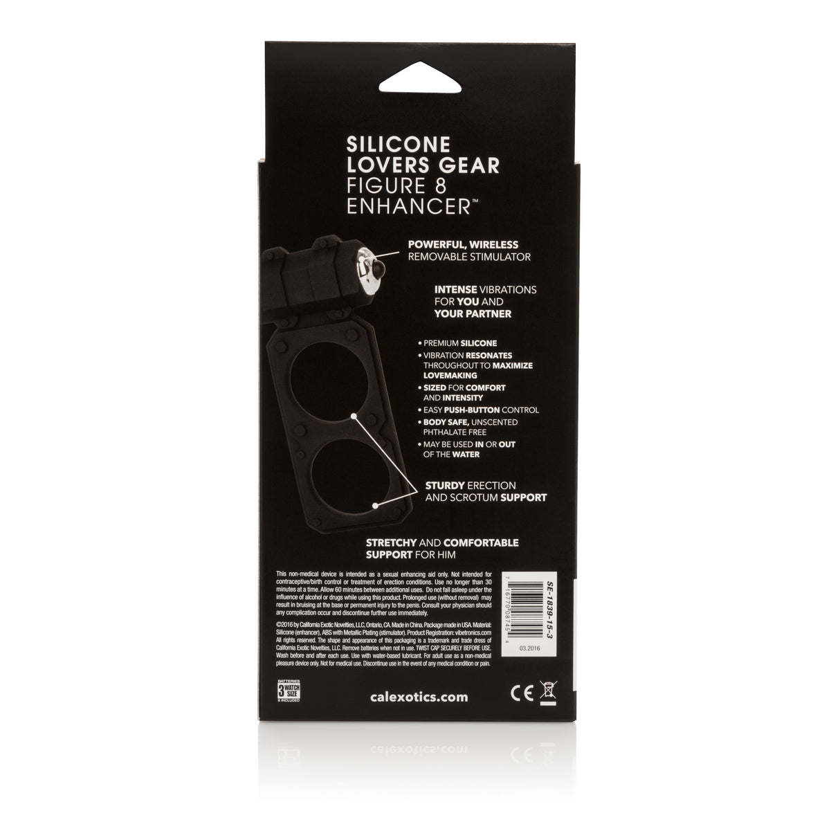 Silicone Lovers Gear Figure 8 Enhancer