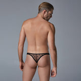 Luca Star Thong-Black