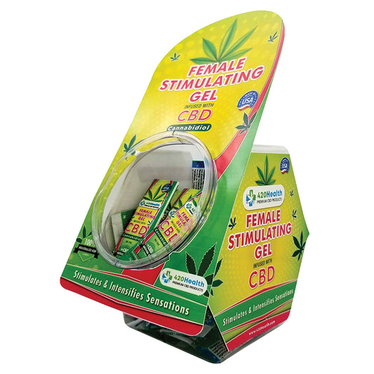 420 Health Female Stimulating Gel With CBD