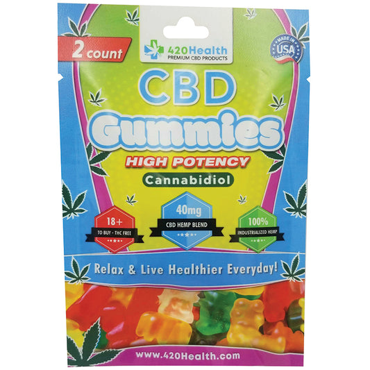 420 Health CBD Gummies 40mg