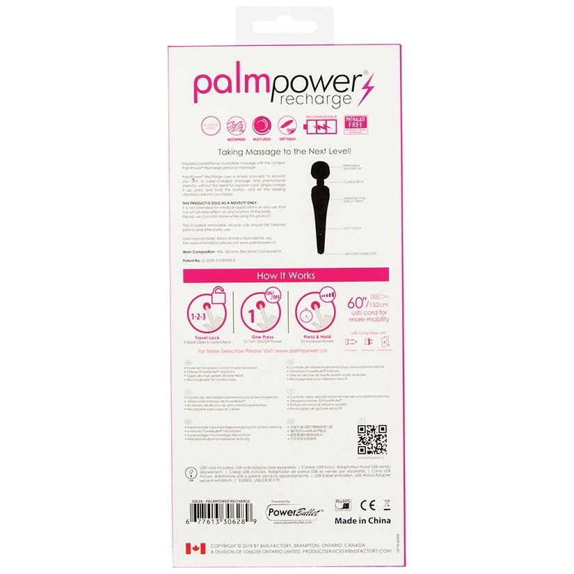 PalmPower Rechargeable Massager