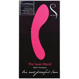 The Swan Wand-Pink 9"