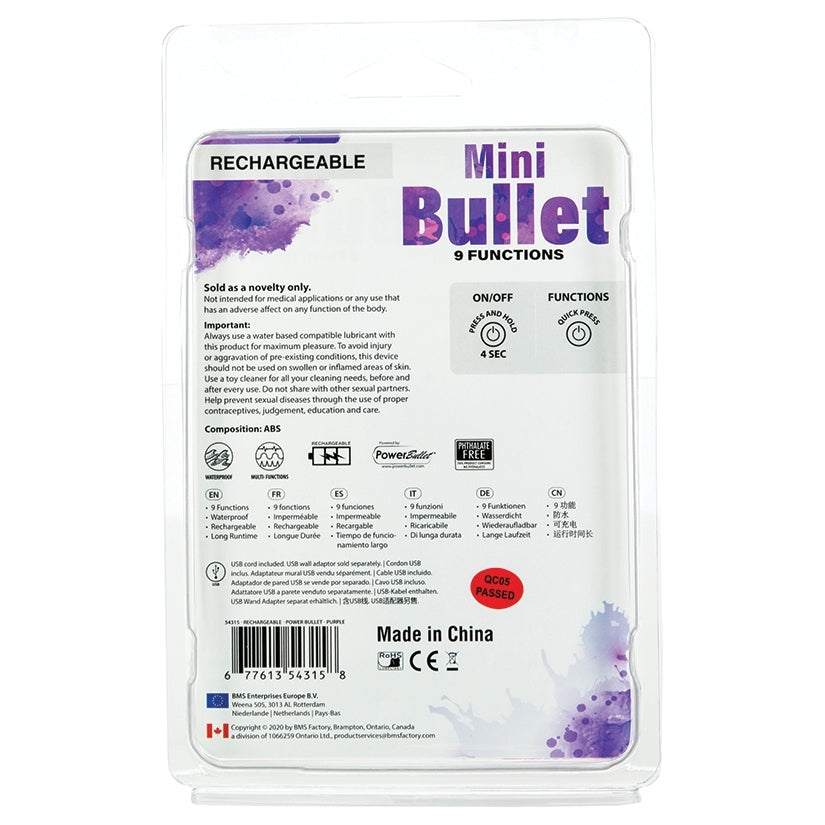 PowerBullet Mini 9 Function Rechargeable 2.5"