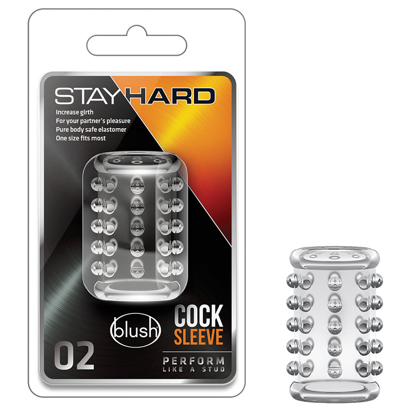 Stay Hard Cock Sleeve - Clear