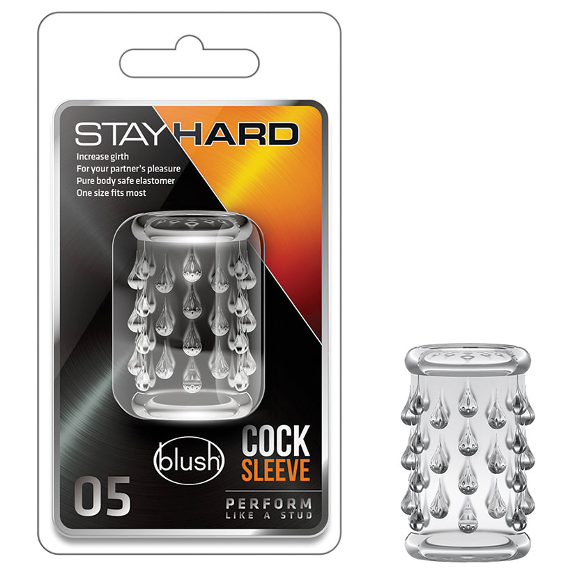 Stay Hard Cock Sleeve - Clear