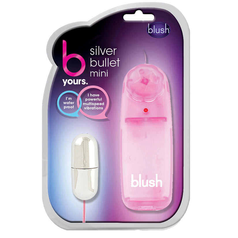 B Yours Silver Power Bullet Mini-Pink