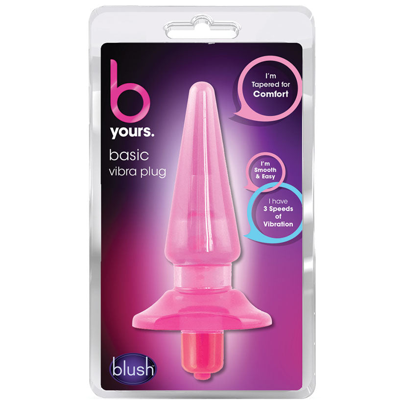 B Yours Basic Vibra Plug-Pink
