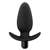 Anal Adventures Platinum Silicone Saddle Plug Black