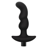 Anal Adventures Platinum Silicone Vibrating Prostate Massager 03 Black