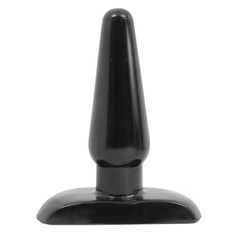 Anal Adventures Basic Anal Plug Small Black