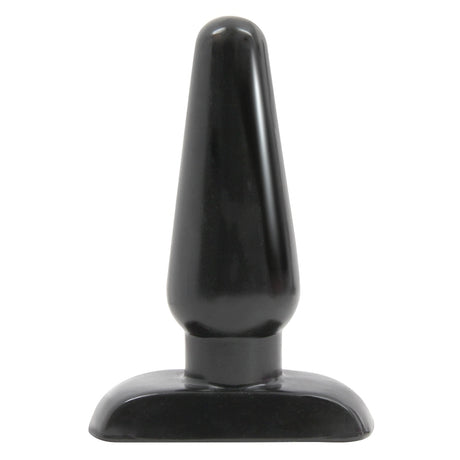 Anal Adventures Basic Anal Plug Medium Black