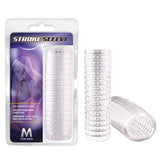 M For Men Stroke Sleeve-Clear