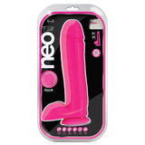 Neo Elite Silicone Dual Density Cock With Balls 10"